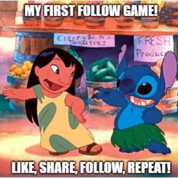 🌸🌺 My First Follow Game! 🌺🌸 - Picture 1 of 6